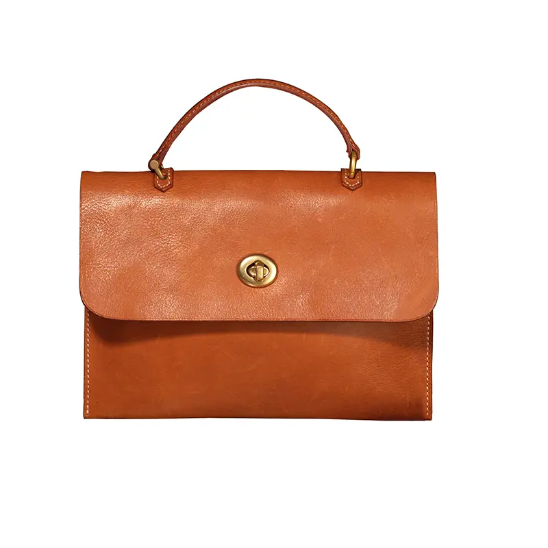 Tas Messenger Kulit samak nabati