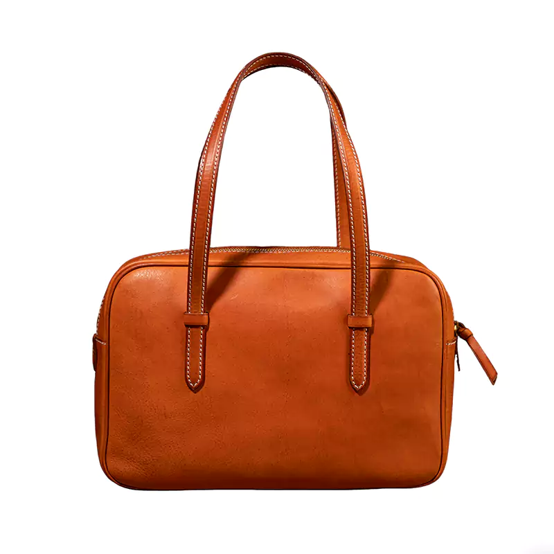 Tas Tangan Kulit Ritsleting
